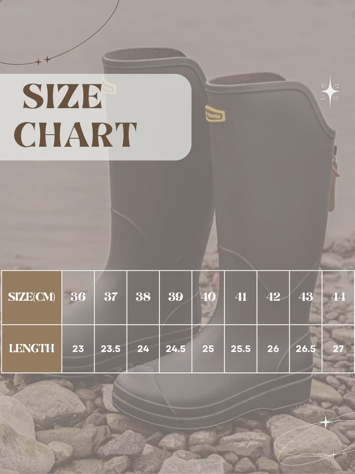 Lune London | Waterproof Rubber Boots for Women - Lightweight