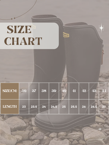 Lune London | Waterproof Rubber Boots for Women - Lightweight