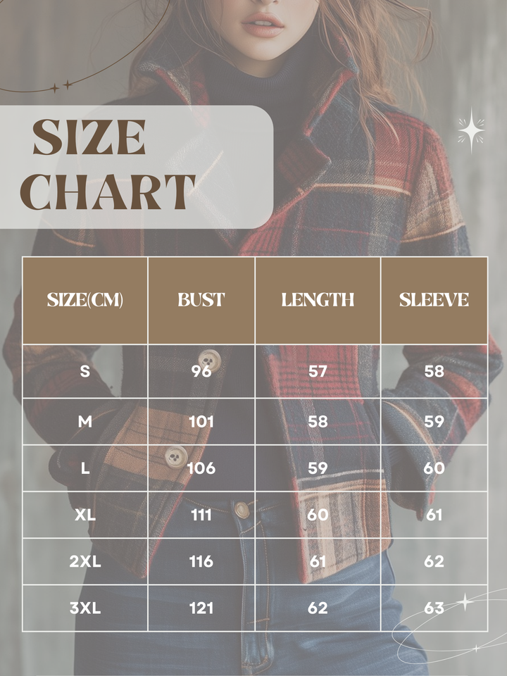 Lune London | Jacket for women, tailored fit, checked pattern - Autumn/Winter