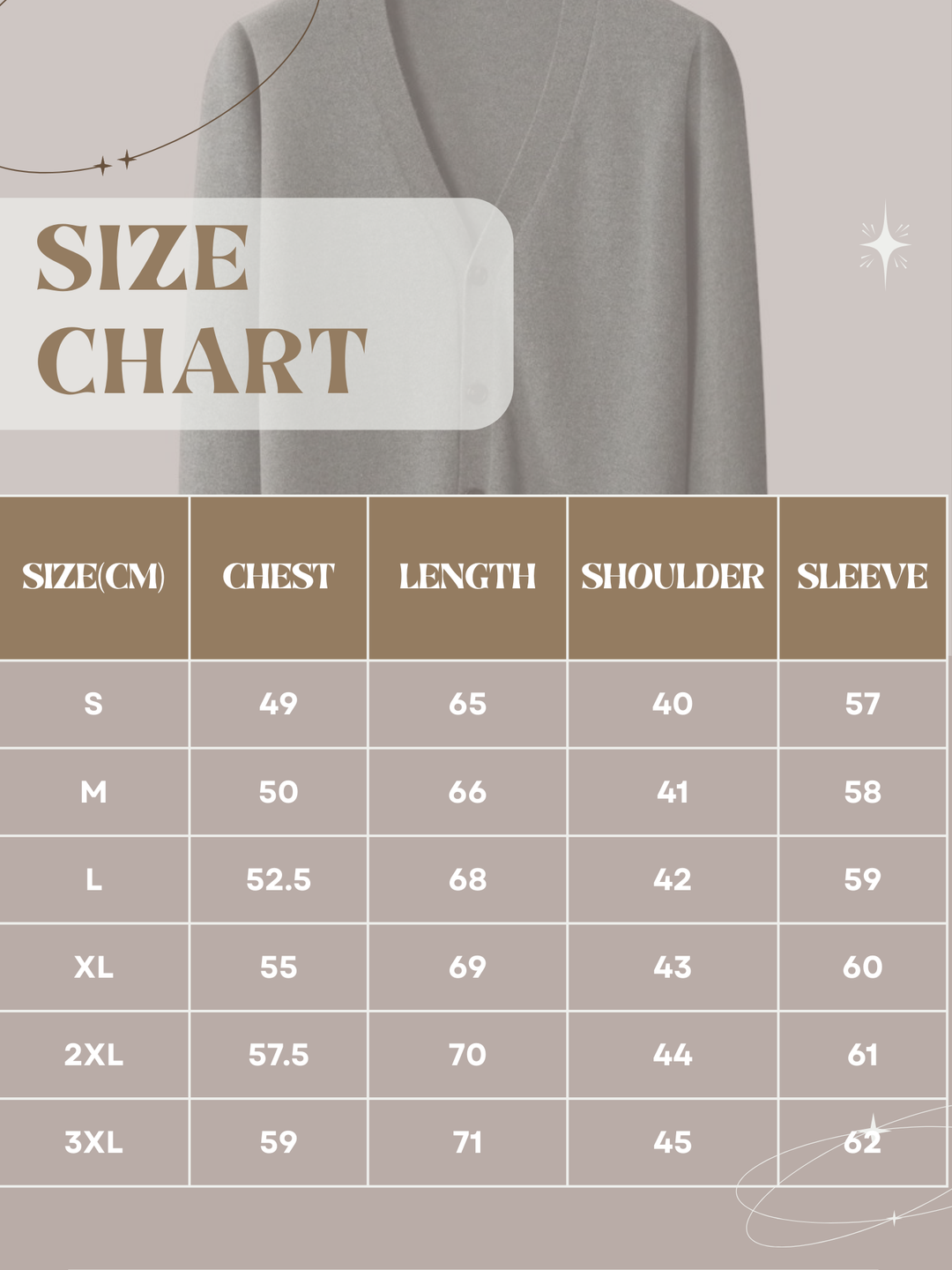 Lune London | Men's Cardigan, knitted, classic button design - lightweight