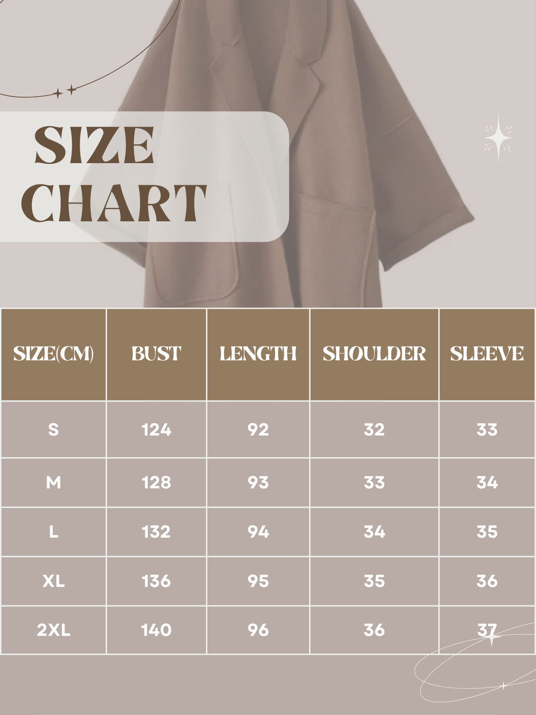 Lune London | Plus Size Trench Coat for Women - Wool Blend