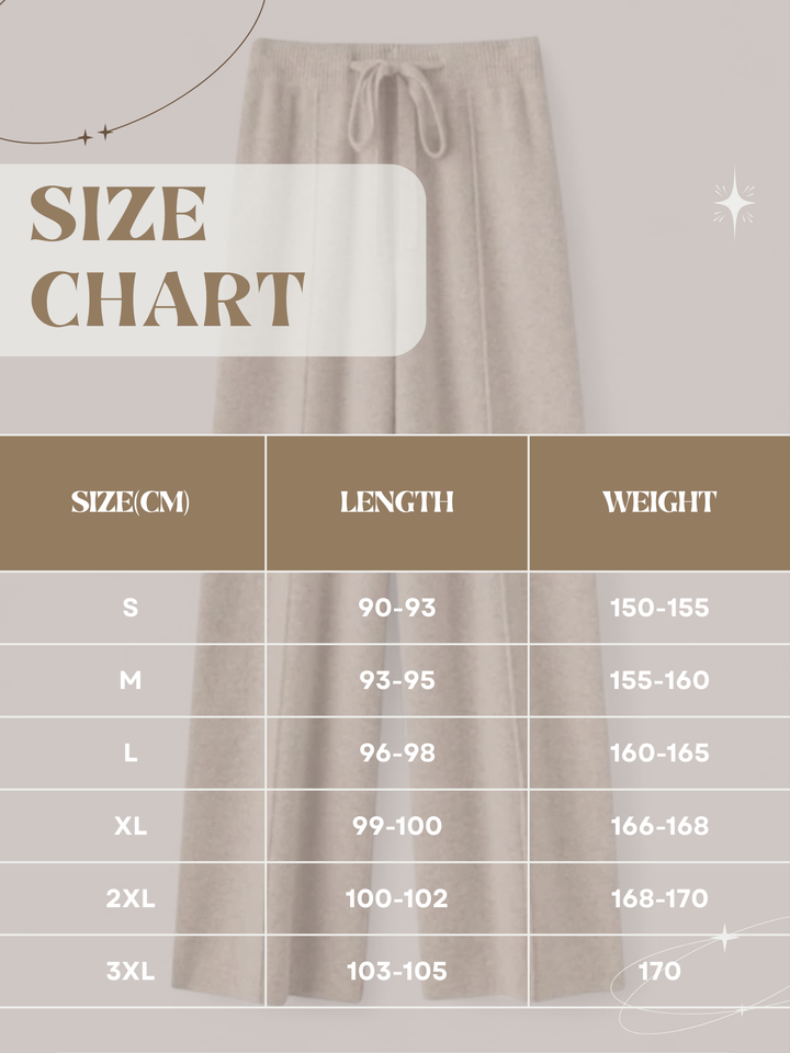 Lune London | Wide Knit Pants for Women - Fall-Winter Essential