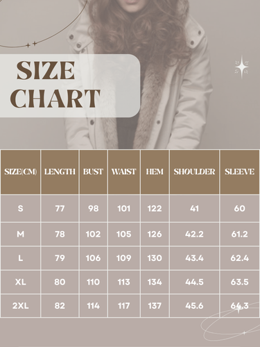 Lune London | Winter coat with fleece lining for women - Elegant fit