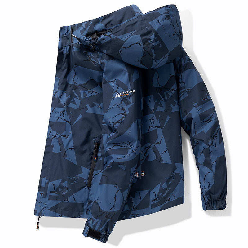 Lune London | Ski jacket for men with hood water-repellent - Modern Fit