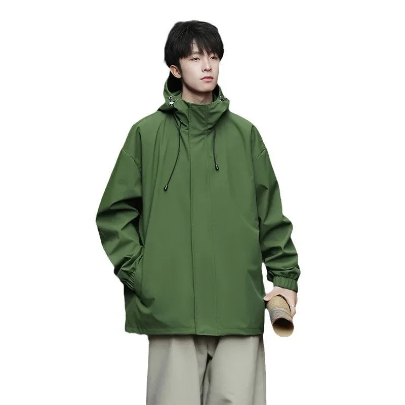 Lune London | Ski jacket for men plus size with hood - Winter feature