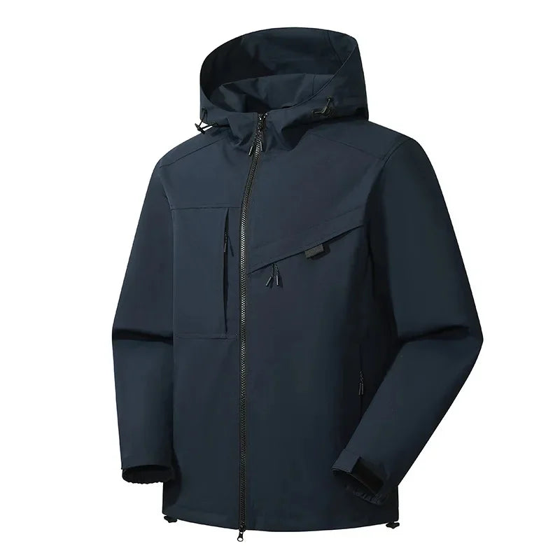 Lune London | Men's Ski Jacket - Loose Fit, Hooded Design Winter