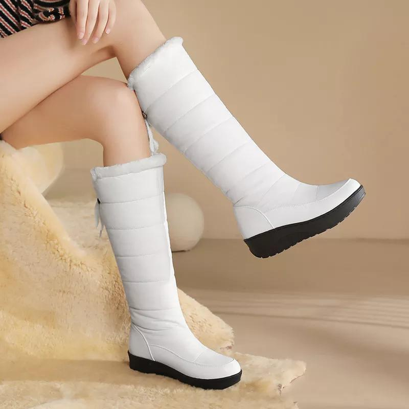 Lune London | Mid-calf winter boots for women with warm fur lining