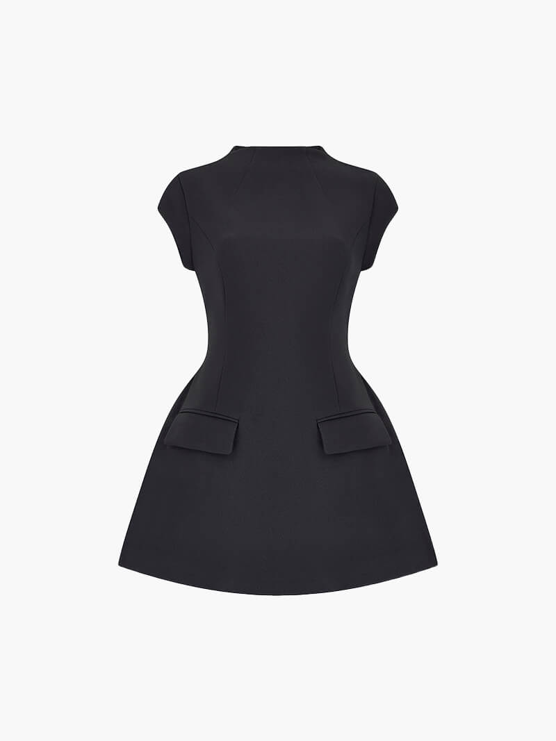 Lune London | Dress - Elegant Black - Perfect for Romantic Evenings