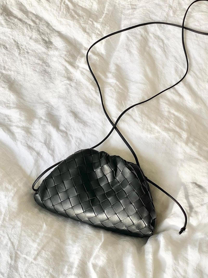 Lune London |  Shoulder Bag for Women - Minimalist Woven Bag