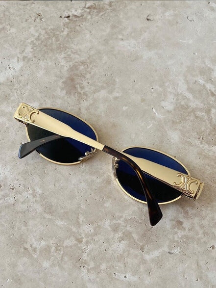 Lune London | Sunglasses Women Gold Vintage Retro Sunglasses Women