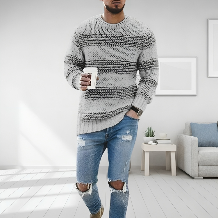 Lune London | Soft knitted pullover for men - Timeless design