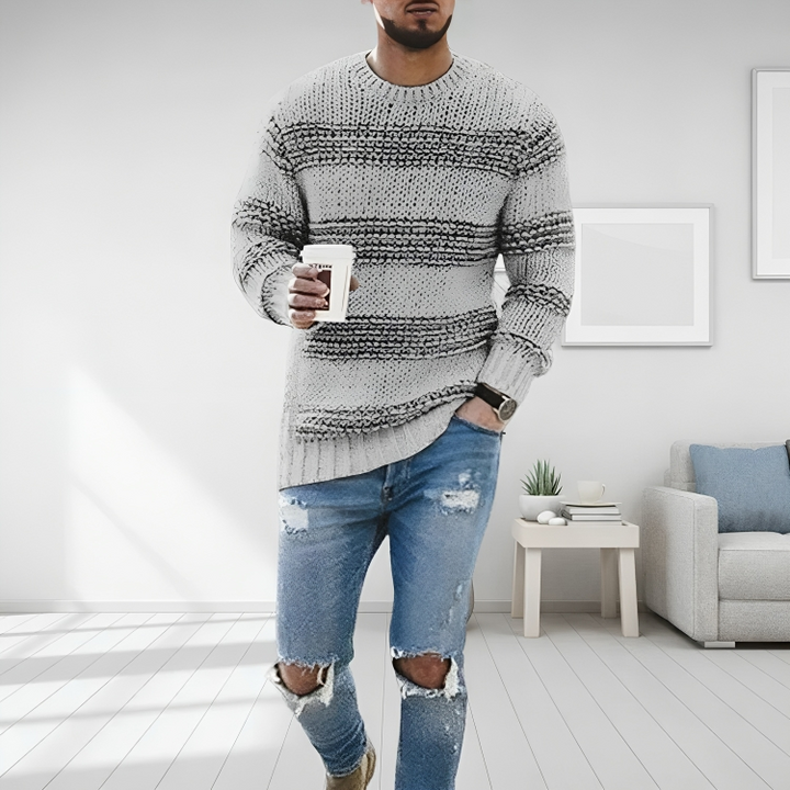 Lune London | Soft knitted pullover for men - Timeless design