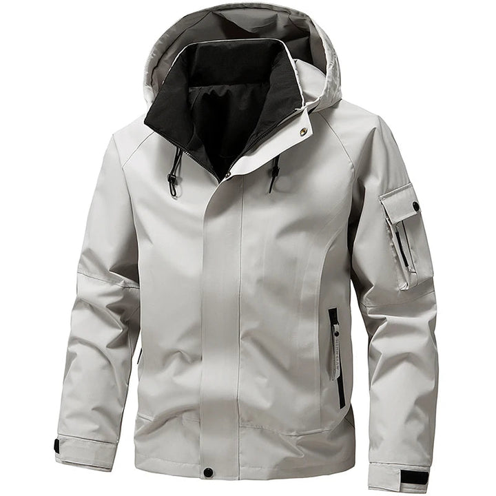 Lune London | Water-repellent softshell jacket - Men with hood