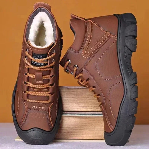 Lune London | Men's winter boots in waterproof leather with non-slip sole