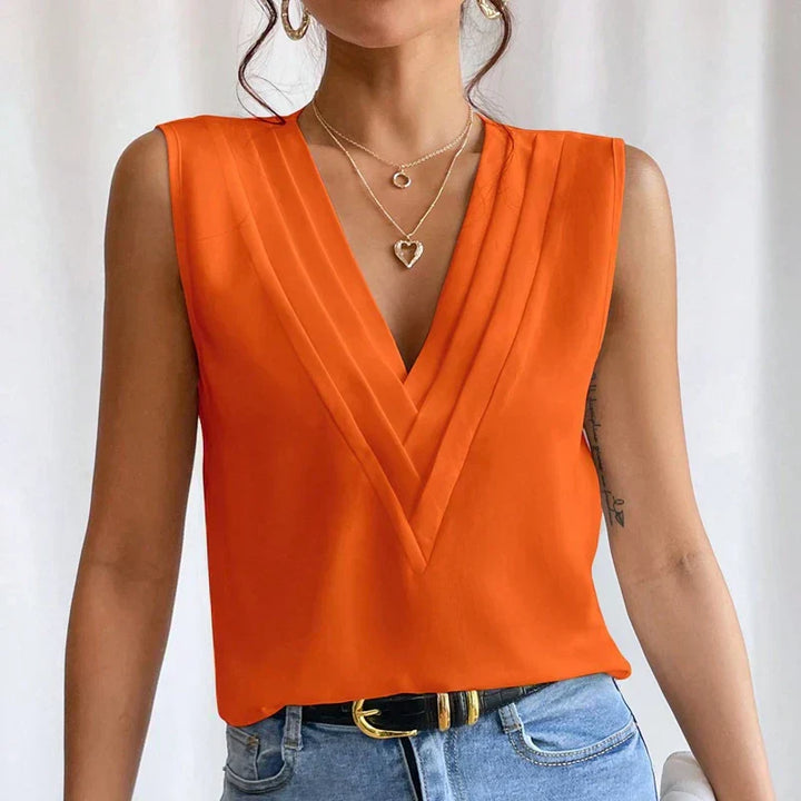 Lune London | Elegant Sleeveless Blouse