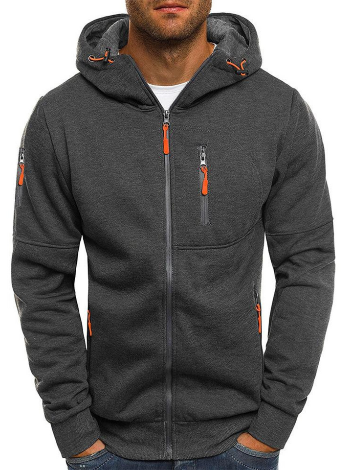 Lune London | Sports jacket for men, Slim Fit with hood - Lightweight