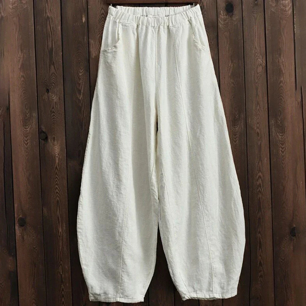 Lune London | Cotton-Linen Pants