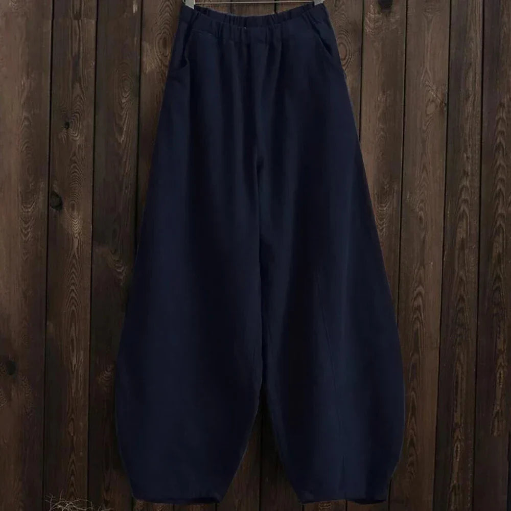 Lune London | Cotton-Linen Pants