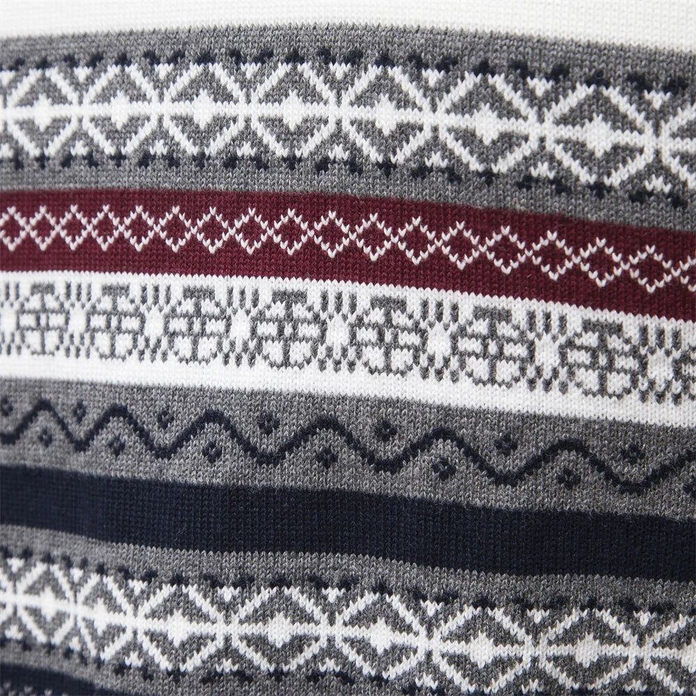 Lune London | Sweatshirt - Retro patterned sweatshirt for men with a comfortable and unique design