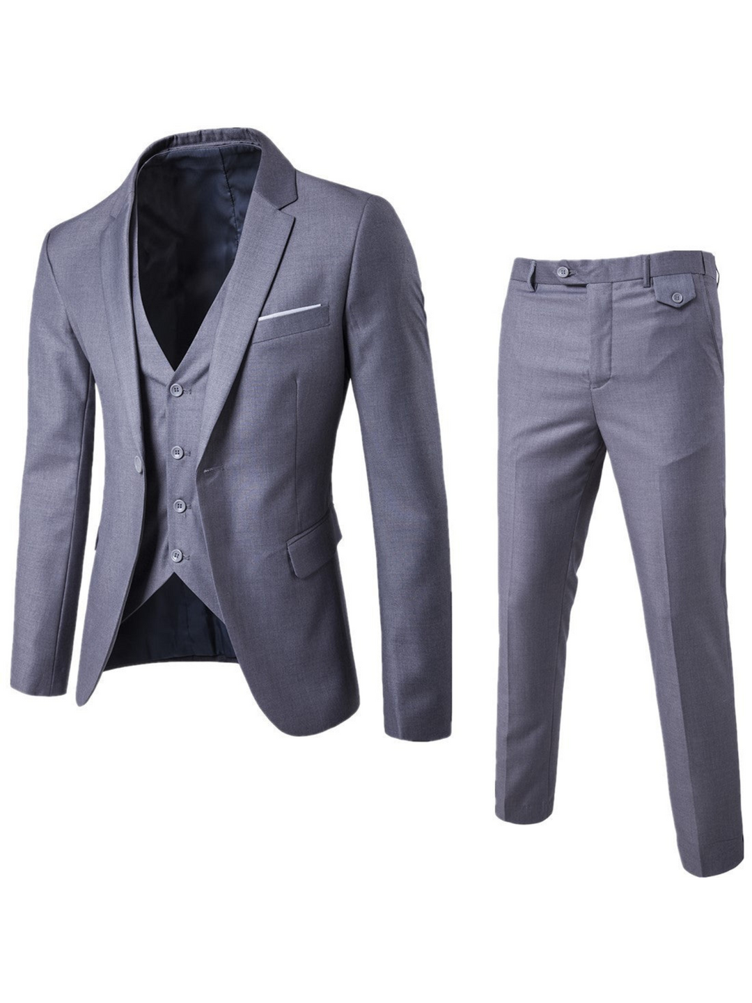 Lune London | Suit Set for Men, Tailored Fit, 3-piece - Formal