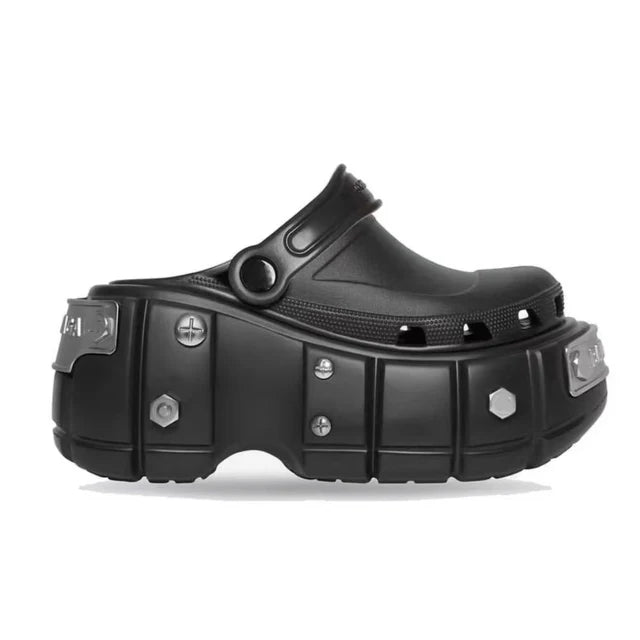 Lune London | Punk-Spike-Platform-Slippers