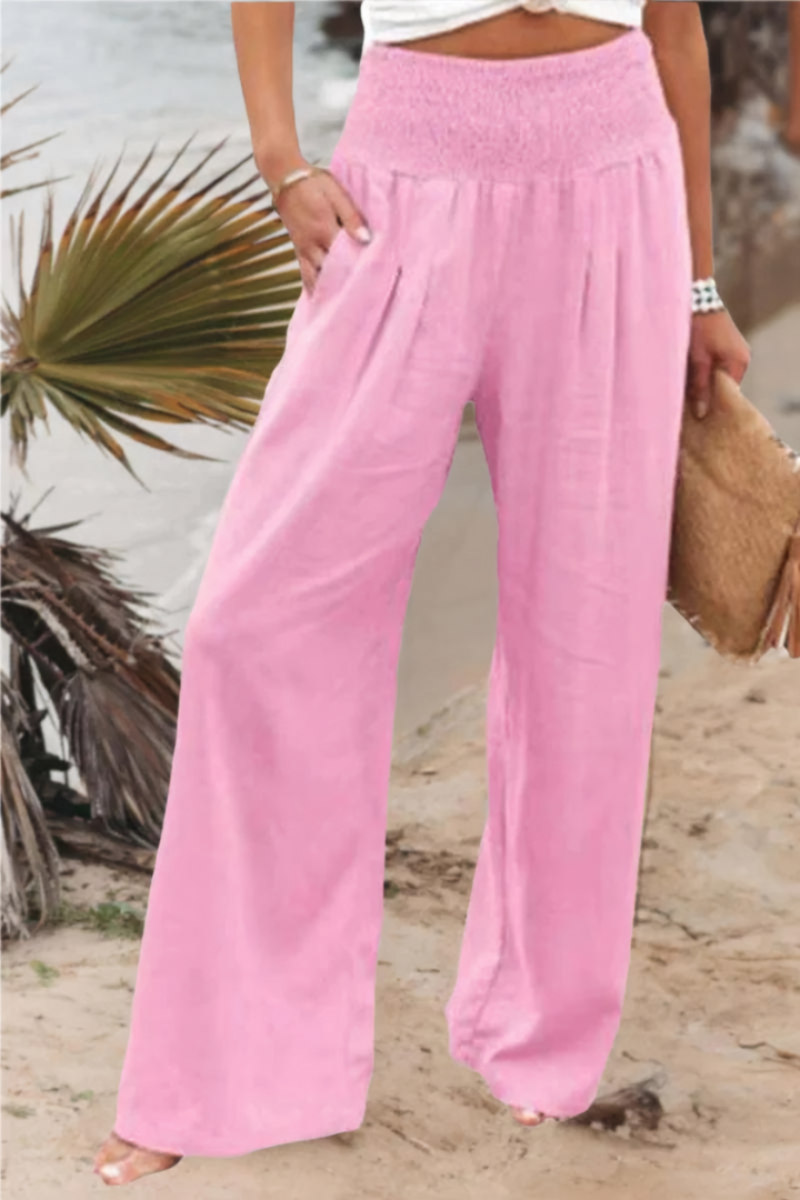Lune London | Cotton Palazzo Pants – Tyra