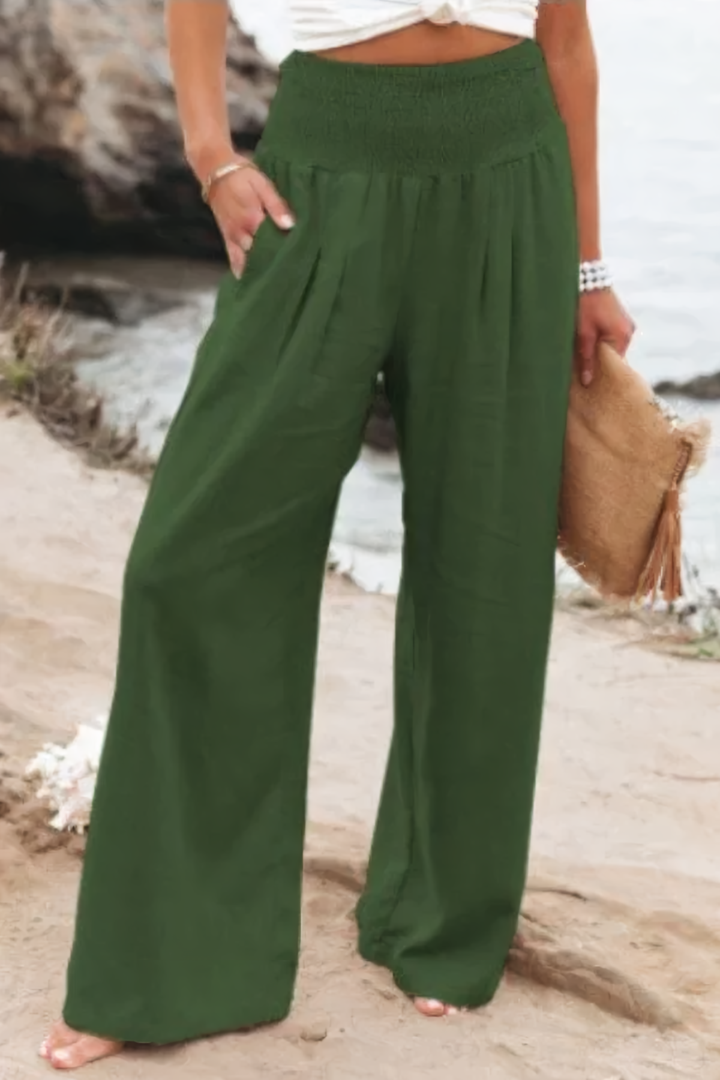 Lune London | Cotton Palazzo Pants – Tyra