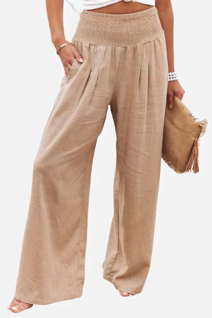 Lune London | Cotton Palazzo Pants – Tyra