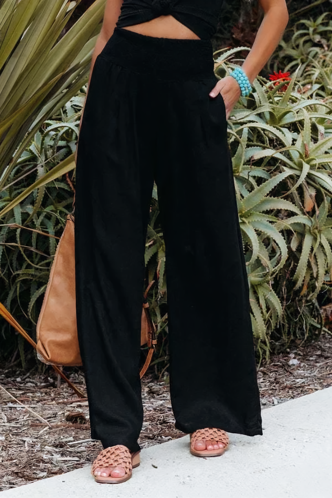 Lune London | Cotton Palazzo Pants – Tyra