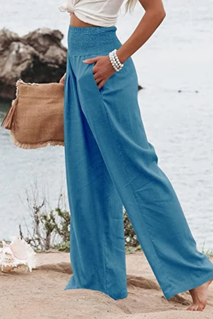 Lune London | Cotton Palazzo Pants – Tyra