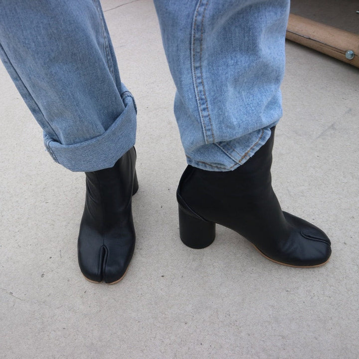 Lune London | Bottines - Bottes pour femmes avec orteil séparé