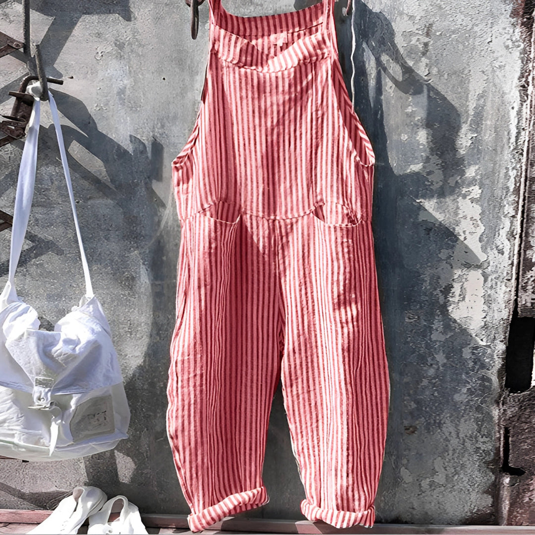 Lune London | Vintage White Overalls Unisex Adjustable