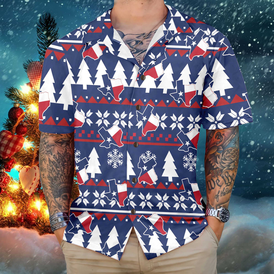 Lune London | Texas Ugly Christmas Sweater Hawaiian Shirt