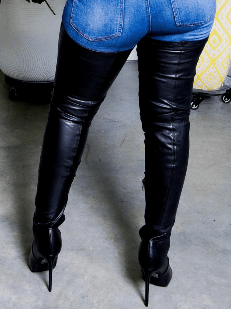 Lune London | Flat Over-The-Knee Boots for Winter