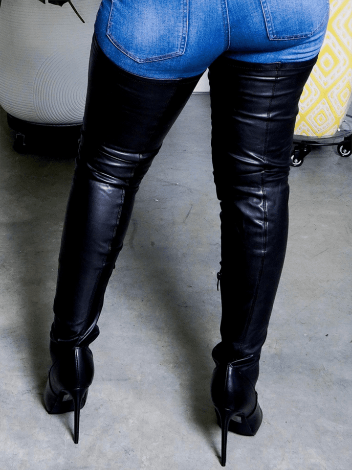 Lune London | Flat Over-The-Knee Boots for Winter