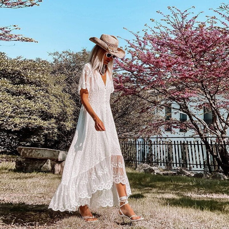 Lune London | Boho Lace Dress for Women