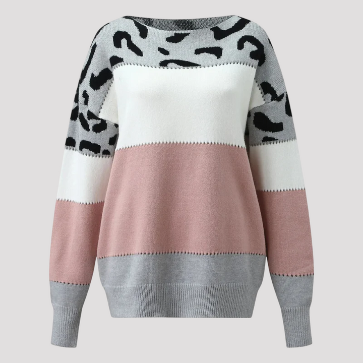 Lune London | Sweatshirt with leopard print