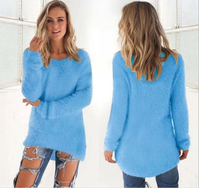 Lune London | Knit Sweater - Soft Fluffy Quality - Casual Fit - Long Sleeves