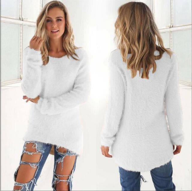 Lune London | Knit Sweater - Soft Fluffy Quality - Casual Fit - Long Sleeves