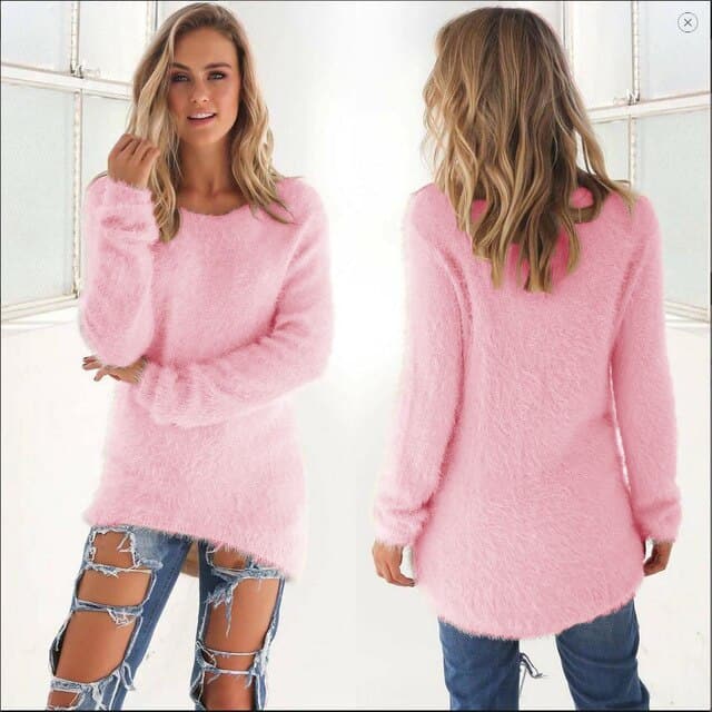 Lune London | Knit Sweater - Soft Fluffy Quality - Casual Fit - Long Sleeves