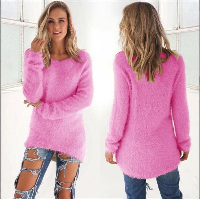 Lune London | Knit Sweater - Soft Fluffy Quality - Casual Fit - Long Sleeves
