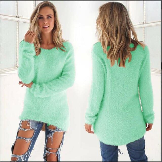 Lune London | Knit Sweater - Soft Fluffy Quality - Casual Fit - Long Sleeves