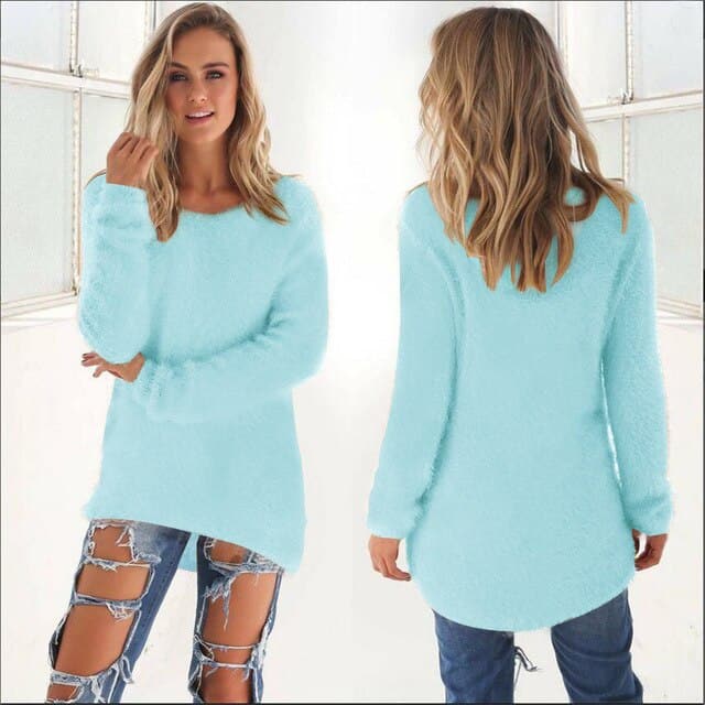 Lune London | Knit Sweater - Soft Fluffy Quality - Casual Fit - Long Sleeves
