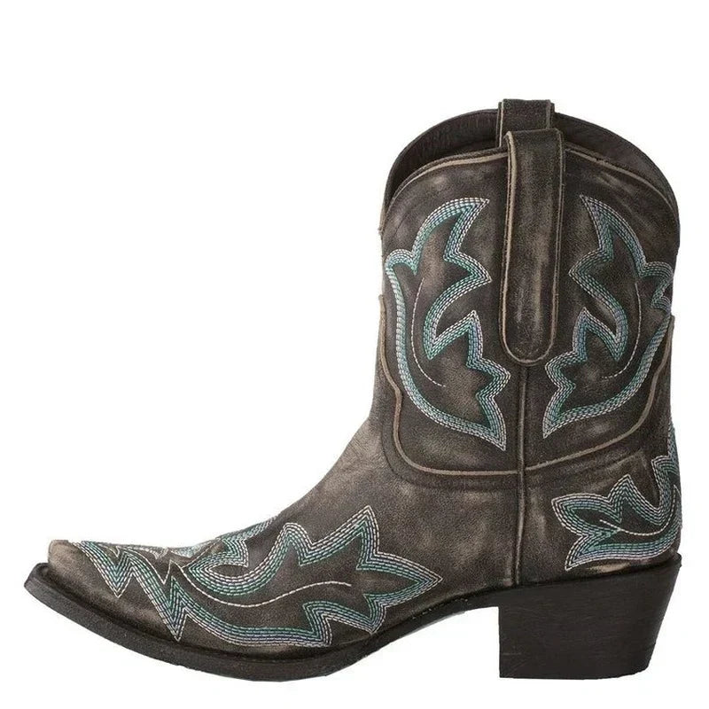 Lune London | Leather Cowboy Boots Laurice
