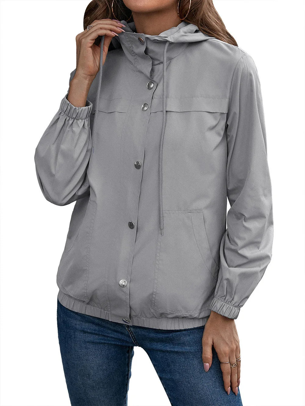 Lune London | Rain jacket for women - Waterproof with hood Long sleeves