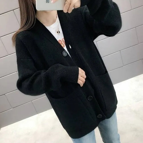 Lune London | Casual Cardigans with V Neck and Long Sleeves