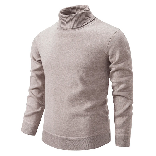 Lune London | Roll neck sweater for men - Cotton blend, classic design