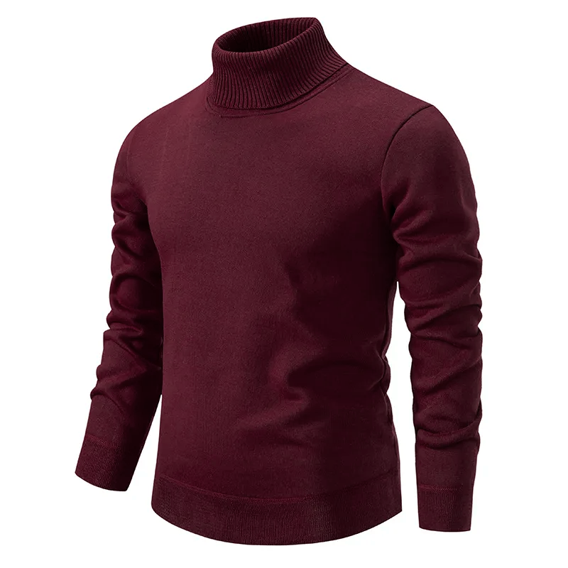 Lune London | Roll neck sweater for men - Cotton blend, classic design