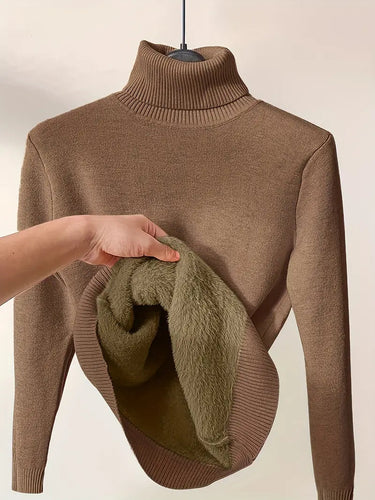 Lune London | Women's & Men's Turtleneck Sweater - Straight Cut Winter Comfort