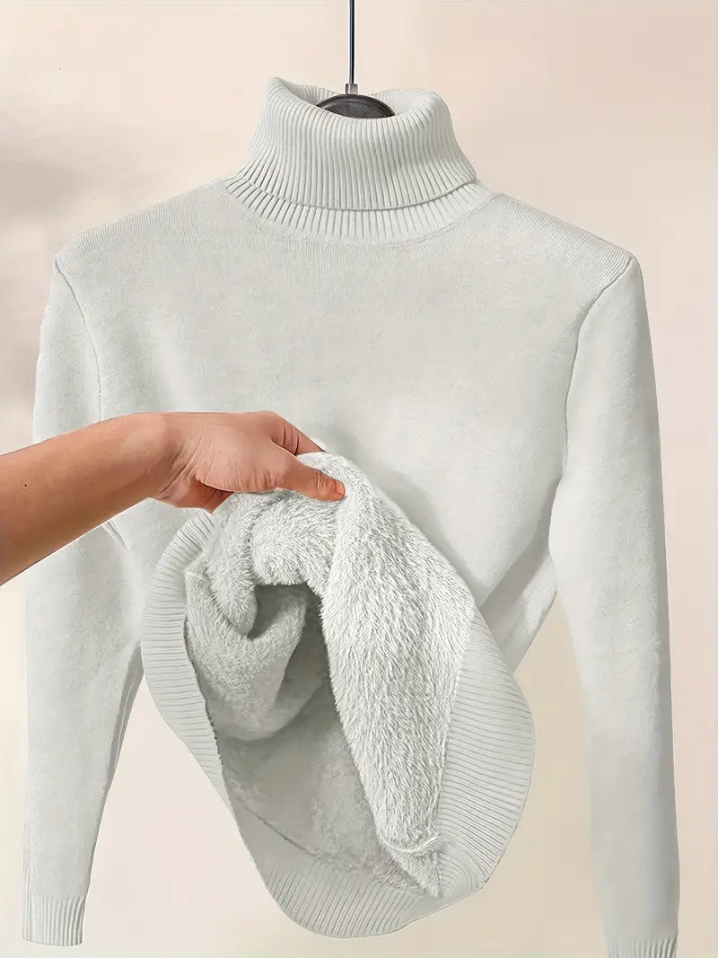 Lune London | Women's & Men's Turtleneck Sweater - Straight Cut Winter Comfort